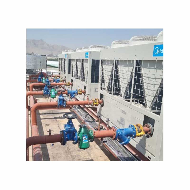 فیلتر مغناطیسی نصب شده روی چیلر مدیا