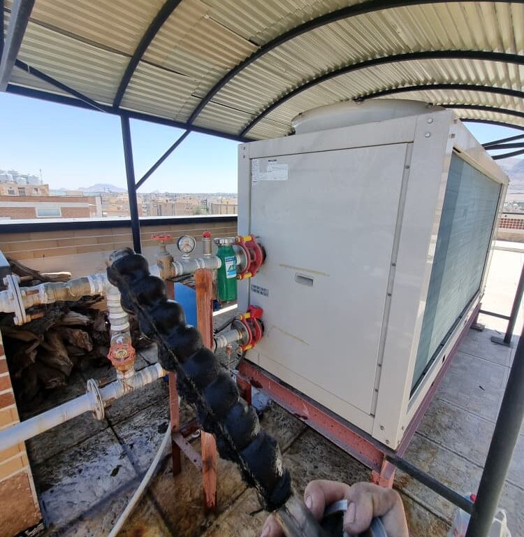 حذف لجن آهنی فیلتر مغناطیسی چیلر هیدروتمپ