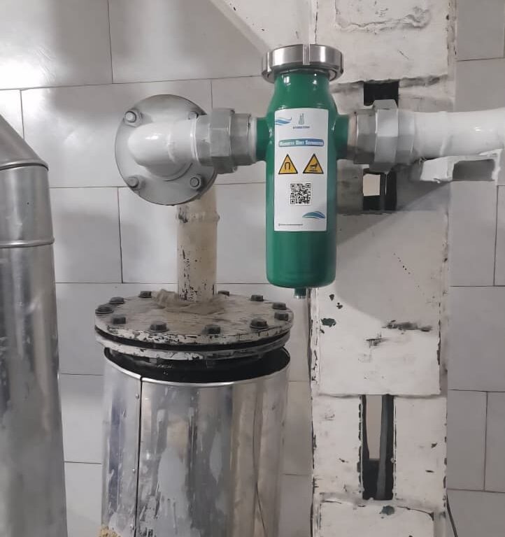 فیلتر مغنازیسی چیلر هیدروتمپ مجهز به میله مگنت فوق قوی